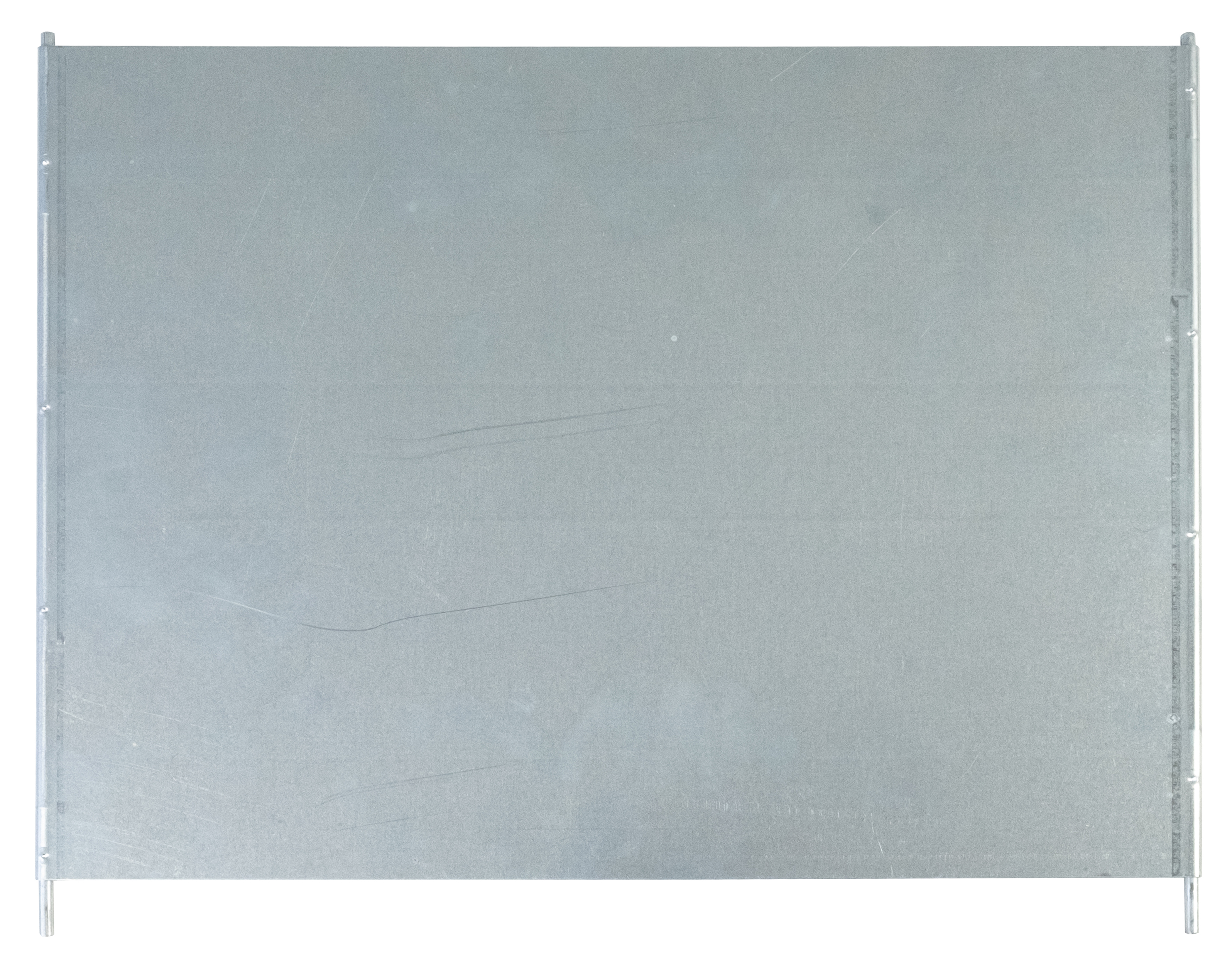 Stecktrennblech, 400 x 490 mm (T x H), verzinkt für MULTIplus150-Fachböden
